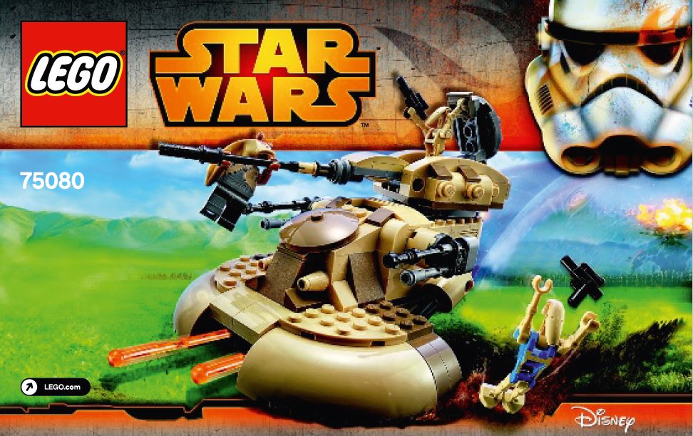 Sets LEGO - Star Wars - 75080 - AAT | Minifig-pictures.be
